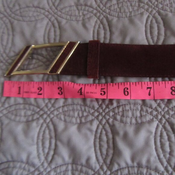 Emmanuel Genuine Leather Suede Size small - Picture 2 of 7